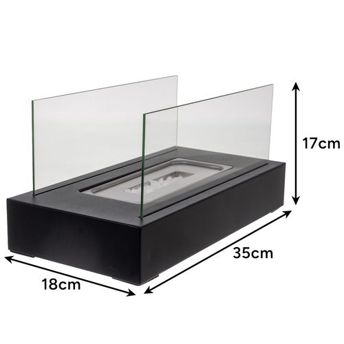 Biokominek 35x18x16,5cm - obrazek 5