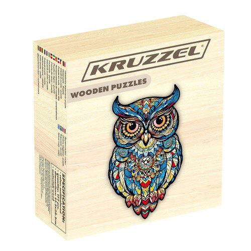 Drewniane puzzle SOWA - obrazek 8