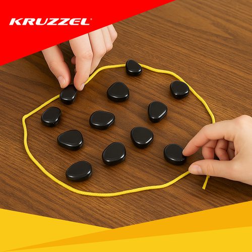 Kamienie magnetyczne do gry 40 szt. - obrazek 3