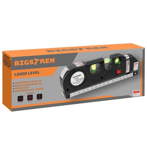 Poziomica laserowa z miarką 250cm - obrazek 8