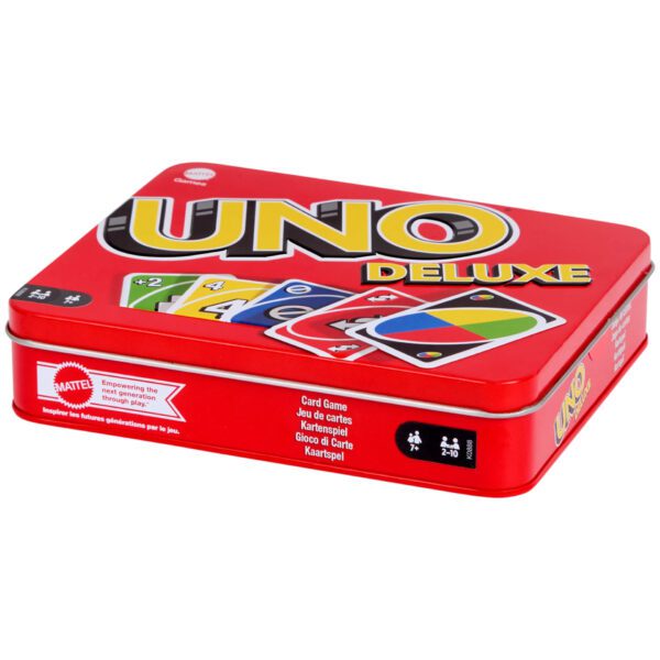 uno deluxe gra karciana w puszce