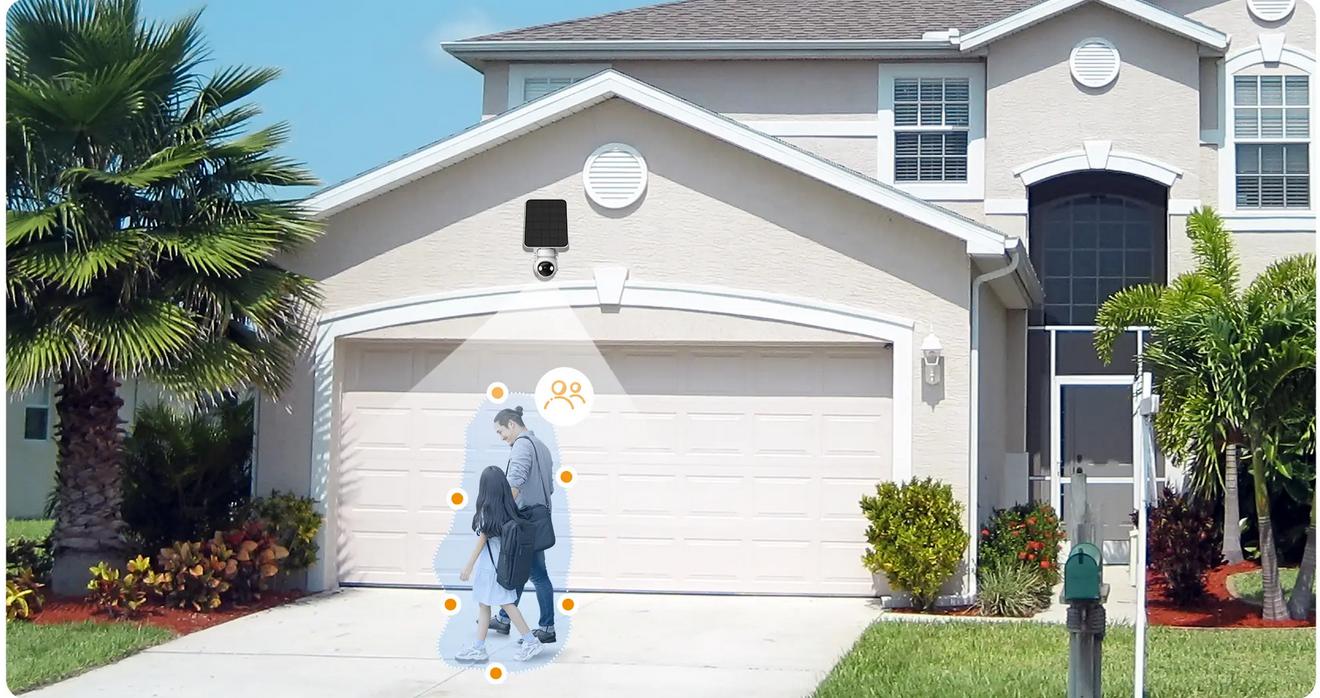 Zestaw CybOS SMART-CAM Solar Wi-Fi – Kamera IMOU Cell PT Lite z Panelem Solarnym + SD 128GB - obrazek 3