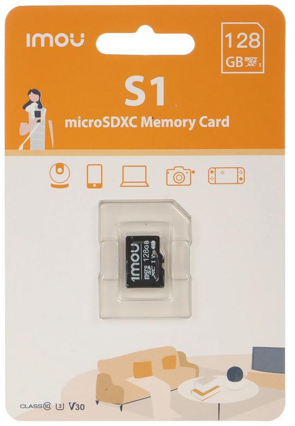 Karta pamięci microSDXC IMOU 128 GB, U3, V30 - obrazek 2