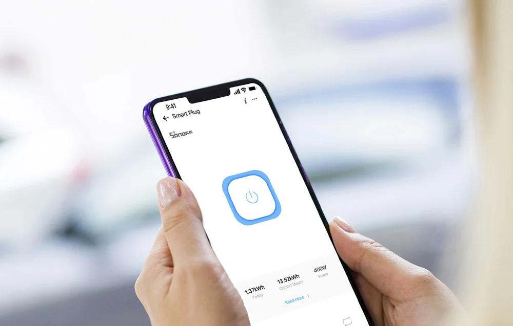 Inteligentne gniazdko WiFi Sonoff S60TPF 16A - obrazek 2